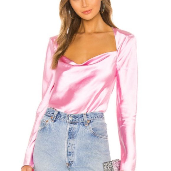 C/MEO Collective Tops - C/MEO x REVOLVE Polarised Blouse in Pink